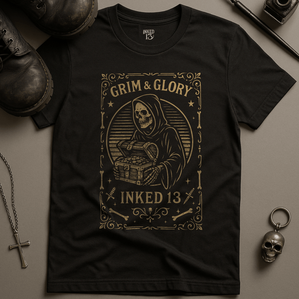 Printify T-Shirt Grim and Glory T-Shirt