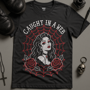 Caught In A Web T-Shirt