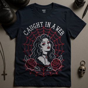 Caught In A Web T-Shirt