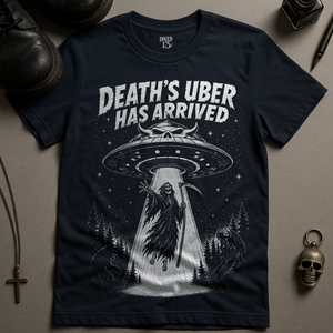 Death's Uber Has Arrived T-Shirt