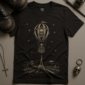 Skeleton Skull Balloon T-Shirt