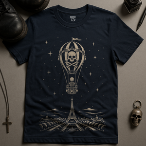 Skeleton Skull Balloon T-Shirt