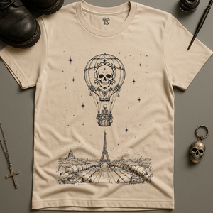Skeleton Skull Balloon T-Shirt