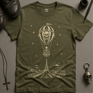Skeleton Skull Balloon T-Shirt
