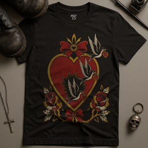Swallow Mechanical Heart T-Shirt