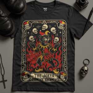 The Joker Panther Tarot T-Shirt