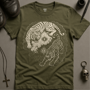 Ying Yang Tigers T-Shirt