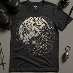 Ying Yang Tigers T-Shirt