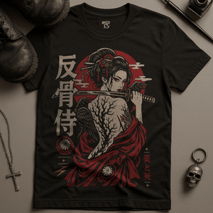 Beauty and Death T-Shirt - Black - S - Inked 13 Ltd Unisex alternative tattoo apparel