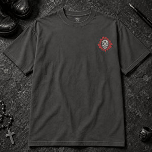Cobra Femme Tattoo T-shirt - Graphite - S - Inked 13 - Unisex alternative tattoo apparel.