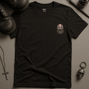 Conquer All Warrior T-Shirt - Black - S - Inked 13 Ltd Unisex alternative tattoo apparel