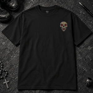 Cursed Bat T-shirt - Black - S - Inked 13 - Unisex alternative tattoo apparel.
