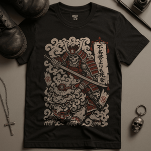 Death Before Dishonor T-Shirt - Black - S - Inked 13 Ltd Unisex alternative tattoo apparel