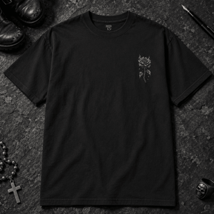 Devil Winged Lover T-Shirt - Black - S - Inked 13 - Unisex alternative tattoo apparel.