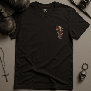 Embrace The Process Tiger T-Shirt - Black - S - Inked 13 Ltd Unisex alternative tattoo apparel