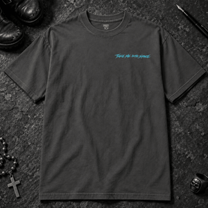 Far From The Living T-shirt - Graphite - S - Inked 13 - Unisex alternative tattoo apparel.