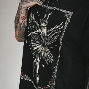 jack wearing our gothic ballet t-shirt