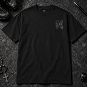 Japanese Animals Skateboard T-shirt - Black - S - Inked 13 - Unisex alternative tattoo apparel.