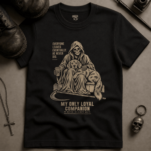 Loyal Companion T-shirt - Black - S - Inked 13 Ltd Unisex alternative tattoo apparel
