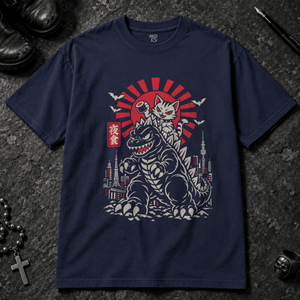 Midnight Snack T-shirt - True Navy - S - Inked 13 - Unisex alternative tattoo apparel.