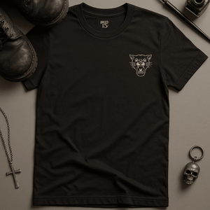 Outta Luck T-Shirt - Black - S - Inked 13 Ltd Unisex alternative tattoo apparel