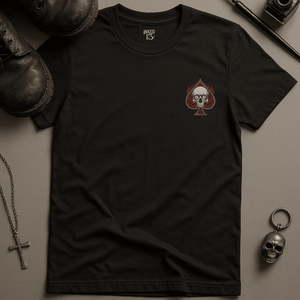 Play Your Hand Well T-Shirt - Black - S - Inked 13 Ltd Unisex alternative tattoo apparel