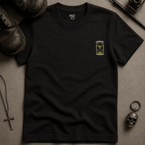 Right On Schedule Reaper T-shirt - Black - S - Inked 13 Ltd Unisex alternative tattoo apparel