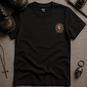 Spider Woman Tattoo T-shirt - Black - S - Inked 13 Ltd Unisex alternative tattoo apparel