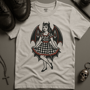 Printify T-Shirt Ash / S Bat Lady T-Shirt