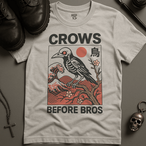 T-Shirt Ash / S Crows Before Bros T-Shirt