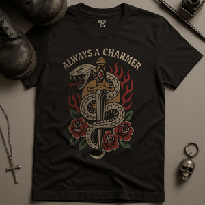 T-Shirt Black / S Always A Charmer T-Shirt