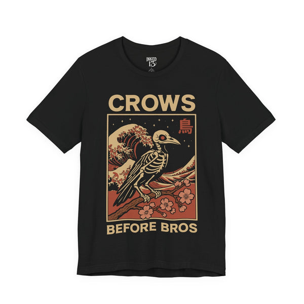 Printify T-Shirt Black / S Crows Before Bros T-Shirt
