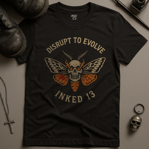 T-Shirt Black / S Disrupt To Evolve T-Shirt