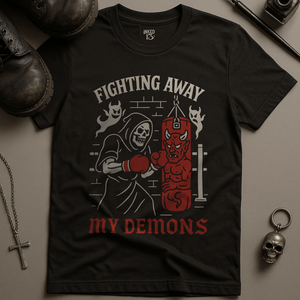 T-Shirt Black / S Fighting My Demons T-Shirt