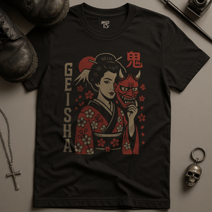 T-Shirt Black / S Geisha Demon T-Shirt