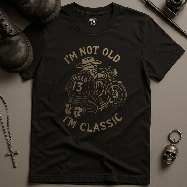 Printify T-Shirt Black / S I'm Not Old I'm Classic T-Shirt