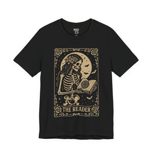 Printify T-Shirt Black / S The Reader T-Shirt
