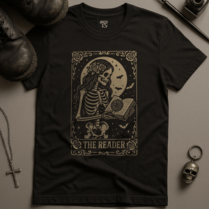 Printify T-Shirt Black / S The Reader T-Shirt