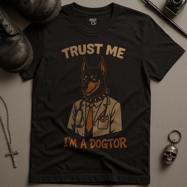 T-Shirt Black / S Trust Me I'm A Dogtor T-Shirt