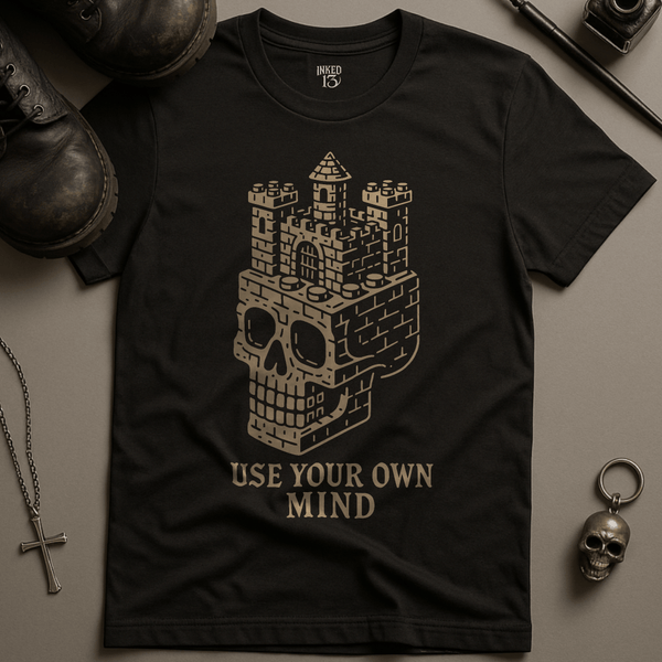 Printify T-Shirt Black / S Use Your Own Mind T-Shirt