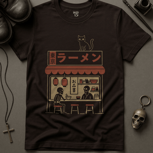 T-Shirt Brown / S Japanese Ramen Bar T-Shirt