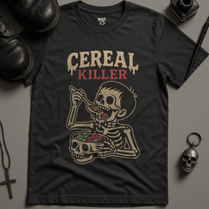 T-Shirt Dark Grey / S Cereal Killer T-Shirt
