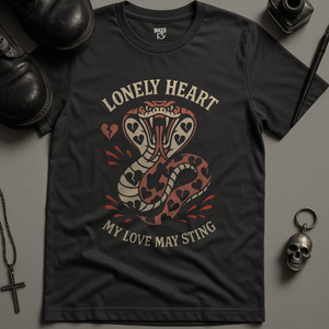 T-Shirt Dark Grey / S Lonely Heart T-Shirt