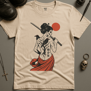 T-Shirt Natural / S Japanese Gothic Samurai T-Shirt