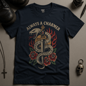 T-Shirt Navy / S Always A Charmer T-Shirt