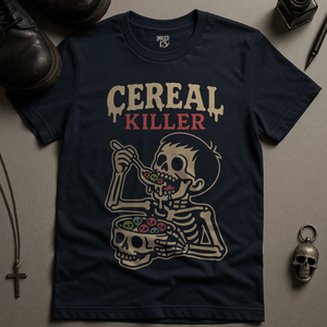T-Shirt Navy / S Cereal Killer T-Shirt