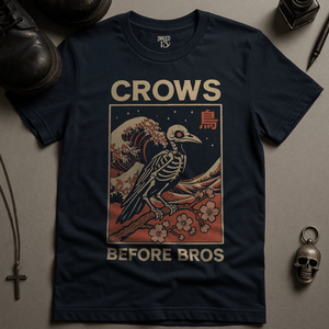 T-Shirt Navy / S Crows Before Bros T-Shirt