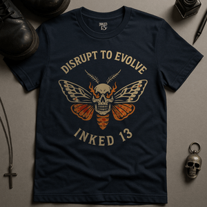 T-Shirt Navy / S Disrupt To Evolve T-Shirt