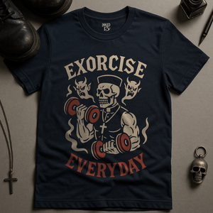 T-Shirt Navy / S Exorcise Everyday T-Shirt