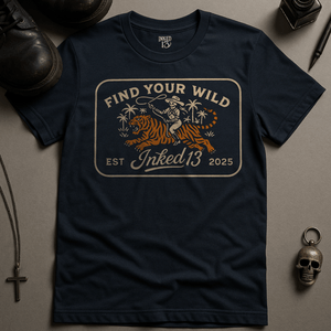 T-Shirt Navy / S Find Your Wild T-Shirt